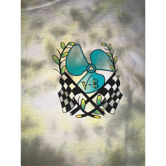 Vintage V8 Speed Boat Tie-Dye Tee - Picture 3 of 5